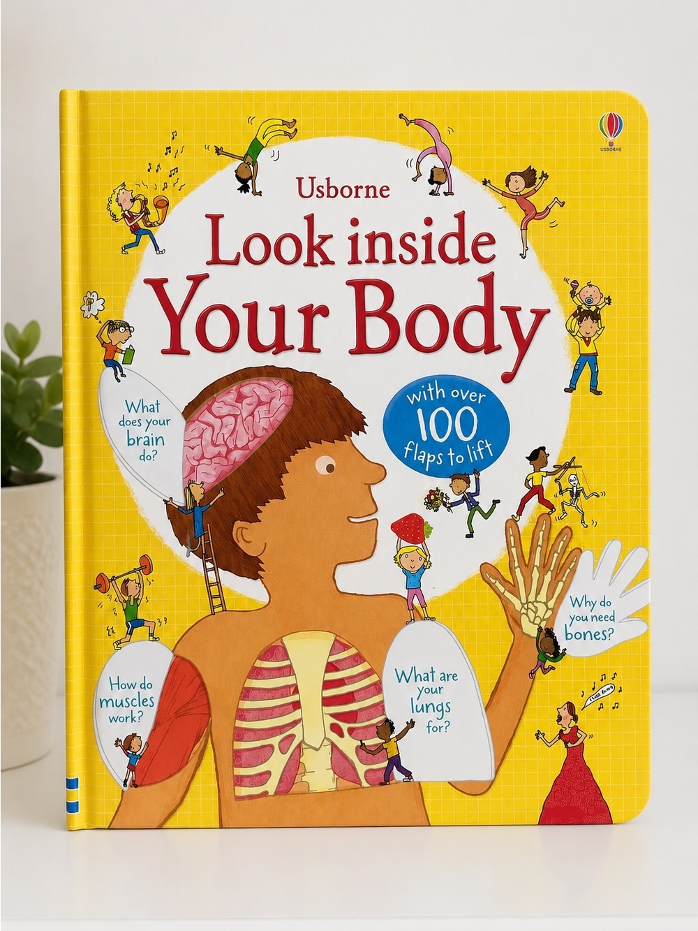 Usborne Look Inside Your Body Lift-the-Flap Children’s Educational Book